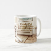 Poodle Pal Haiku Mug (Devant droit)
