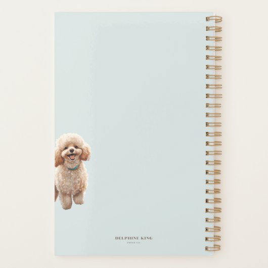 Poodle Pals Planner (Achterkant)