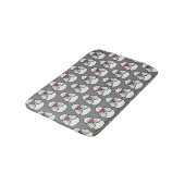 Poodle Pattern Funny Badmat (Gekanteld)