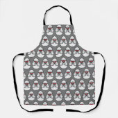Poodle Pattern Funny Schort (Voorkant)