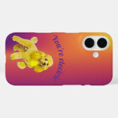 Poodle phone case (Achterkant (horizontaal))