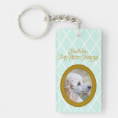 Poodle Photo Keychain – Forever My Best Friend (Voorkant)