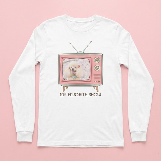 Poodle Photo T-Shirt – My Favorite Show
