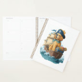 Poodle Pirate � Drôle de chien de mer (Devant avec enveloppe)