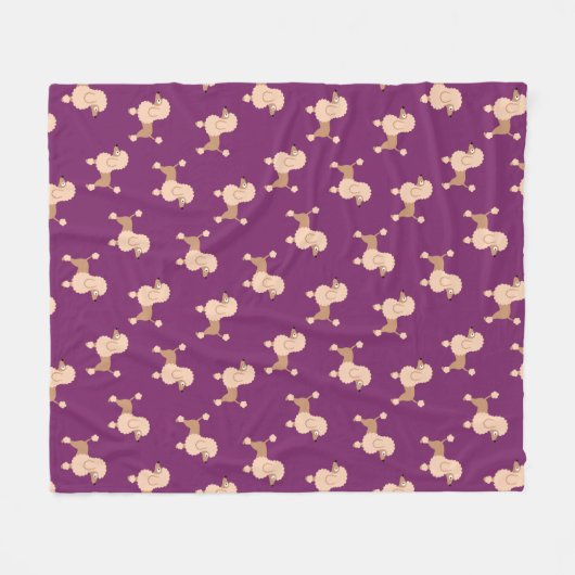 Poodle polaire couverture (Devant (Horizontal))