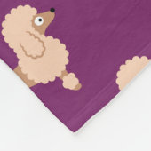 Poodle polaire couverture (Coin)