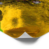 Poodle Pop Art Colorful Style Poster (Hoek)