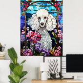 Poodle Poster (Thuiskantoor)