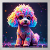 Poodle Poster (Voorkant)