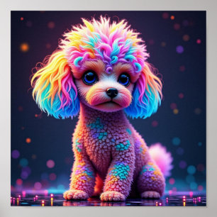 Poodle Poster