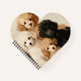 Poodle Puppies Notitieboek