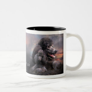 Poodle Rock Art Mok