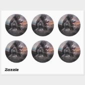 Poodle Rock Sticker (Vel)