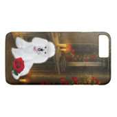 Poodle rose - iPhone 7 Plus Coque (Dos (Horizontal))