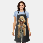 Poodle schort (Gedragen)