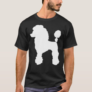 Poodle Silhouette Hondenrassen Poodle T-shirt