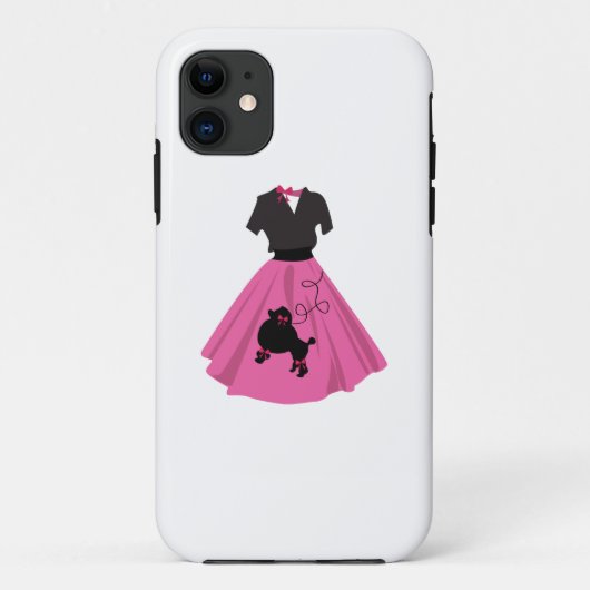 Poodle Skirt Case-Mate iPhone Case (Achterkant)