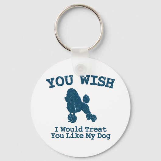 Poodle Sleutelhanger (Voorkant)