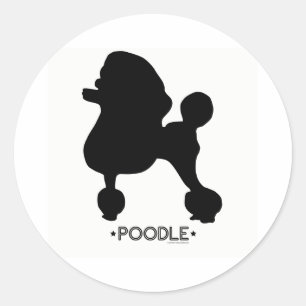Poodle Sticker