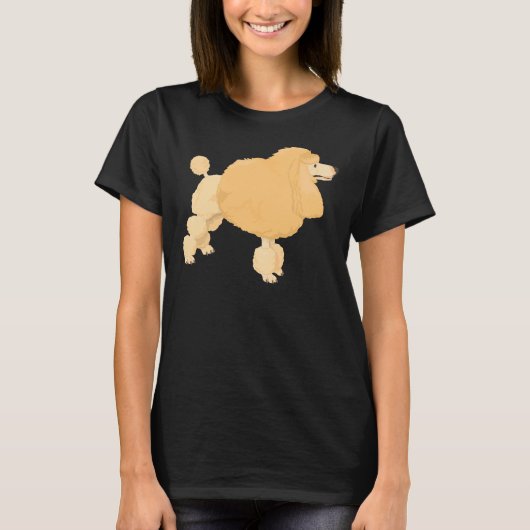 Poodle T-shirt (Voorkant)