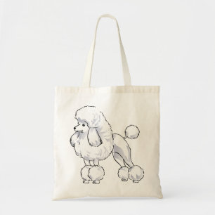 Poodle Tote Bag