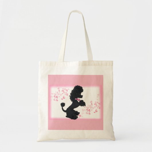 Poodle Tote Bag (Voorkant)