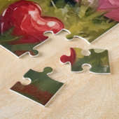Poodle Valentijnsdag Kunst Legpuzzel (Zijkant)