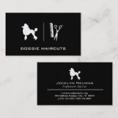 Poodle | Verzorging (executive) Visitekaartje (Voorkant / Achterkant)