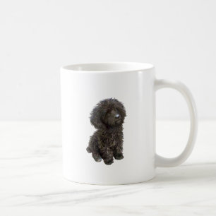Poodle - zwarte speelgoed pup koffiemok