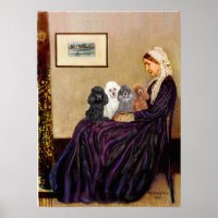 Poodles (vier) - Whistlers Moeder