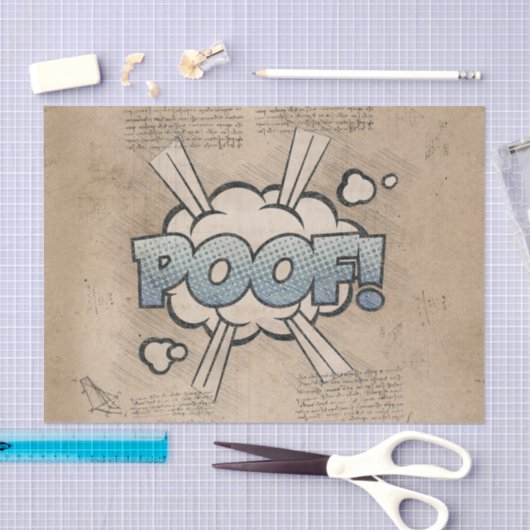 POOF! stripboek Steampunk Pop Tissuepapier (Craft)