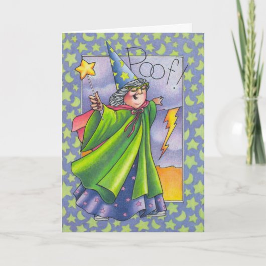 Poof! U bent ouder Kaart (Voorkant)