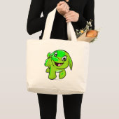Pooggloeien Grote Tote Bag (Voorkant (product))