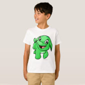 Poogle Green T-shirt (Voorkant volledig)