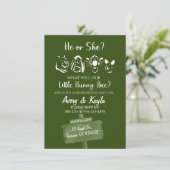 POOH & AMIS GENDER REVEAL INVITATION (Debout devant)