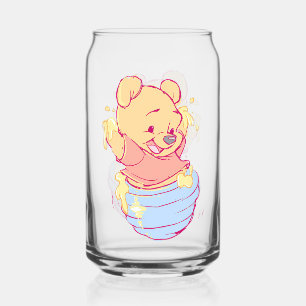Pooh Blikvorm Glas