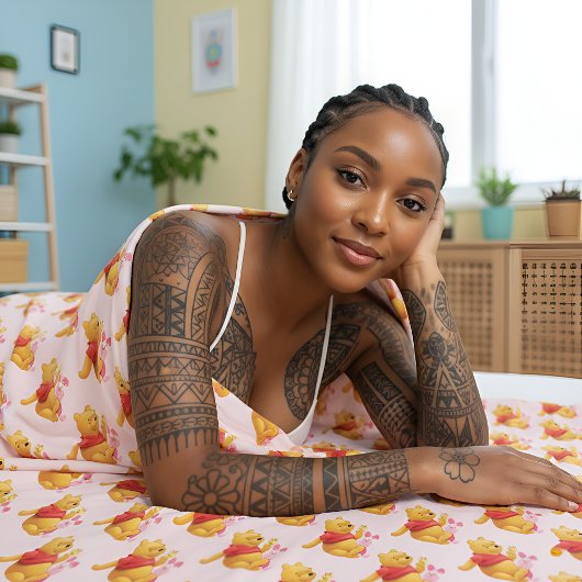 Pooh Fleece Blanket Deken