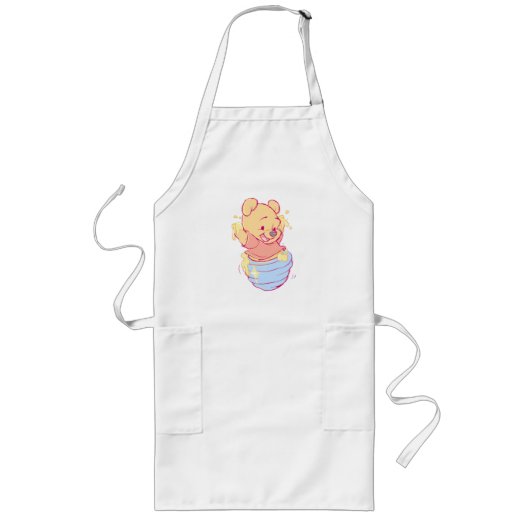 Pooh Long Apron Lang Schort (Voorkant)