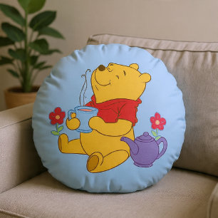 Pooh Rond Kussen