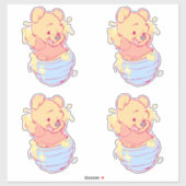 Pooh Sticker (Feuille)