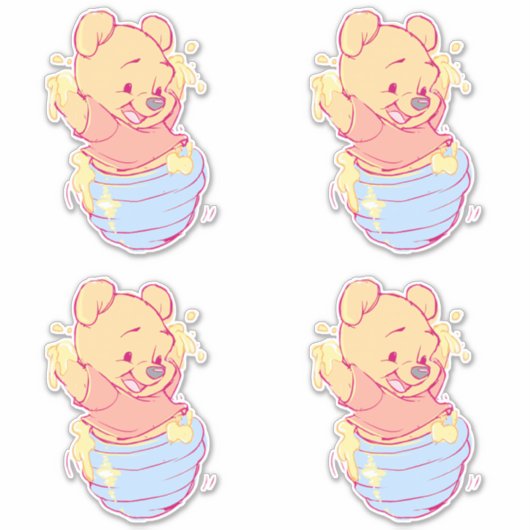 Pooh Sticker (Devant)