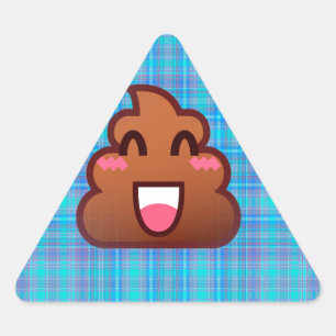 pooier emoji driehoek sticker