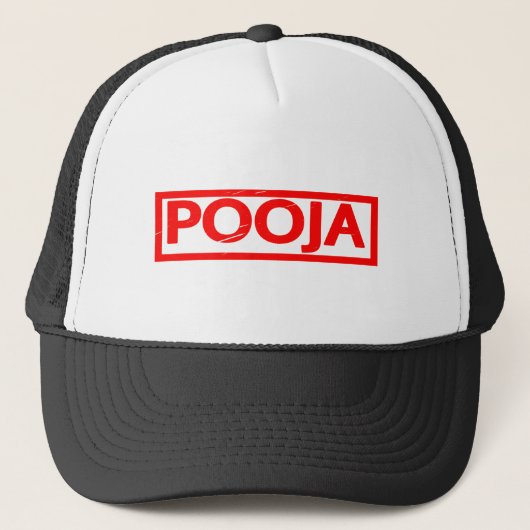 Pooja Stamp Trucker Pet (Voorkant)