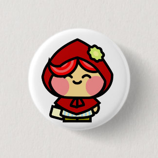 Pookah Red Riding Hood Ronde Button 3,2 Cm