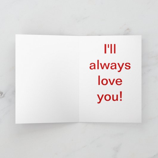 Pookie Bear Kerstkaart Feestdagen Kaart (Binnen)