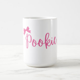 "Pookie" Mopshoofd Roze Mok Kopje