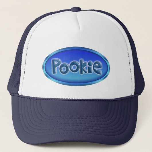 "POOKIE" Trucker Hat Pet (Voorkant)