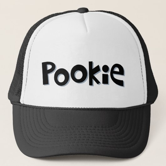 "POOKIE" Trucker Hat Trucker Pet (Voorkant)