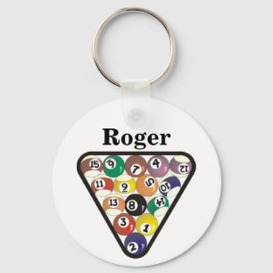 Pool Ball-rack Sleutelhanger