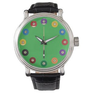 Pool Ball Watch Horloge